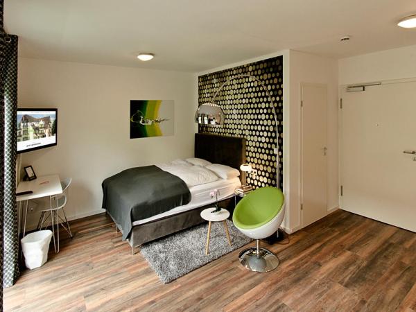 Eco Smart Apartments Nürnberg Süd : photo 3 de la chambre studio supérieur avec balcon ou terrasse