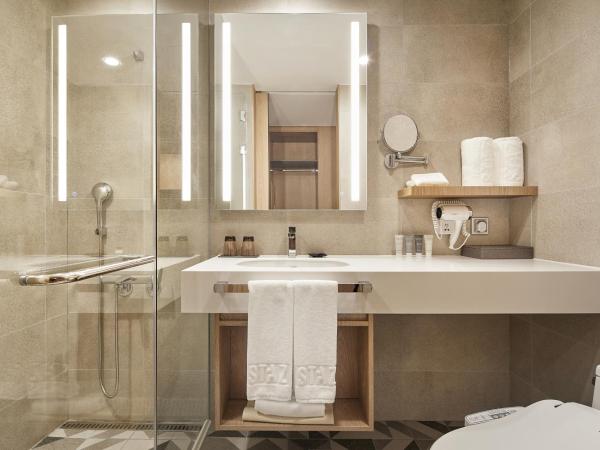 MD HOTEL DOKSAN - Fomerly Staz Hotel Doksan : photo 2 de la chambre chambre double standard avec douche