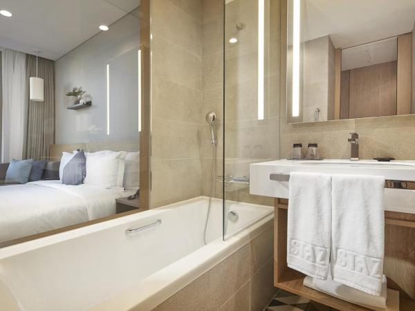 MD HOTEL DOKSAN - Fomerly Staz Hotel Doksan : photo 3 de la chambre chambre double standard avec baignoire