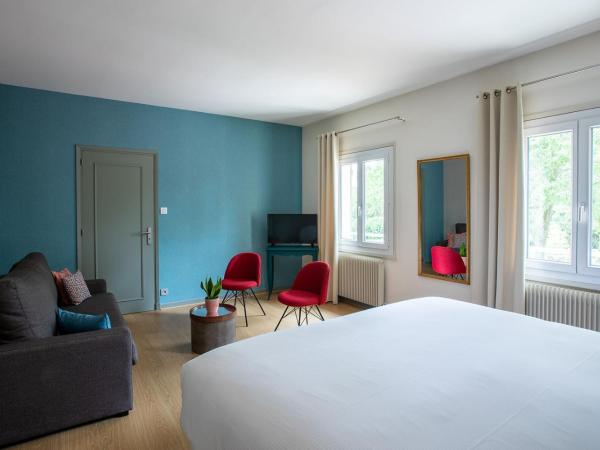 Hôtel Restaurant Gastronomique La Huchette : photo 2 de la chambre suite - vue sur jardin