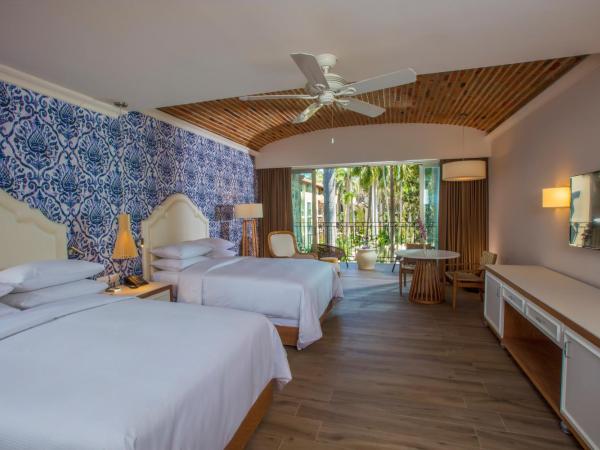 Krystal Grand Puerto Vallarta - All Inclusive : photo 2 de la chambre suite junior hacienda avec lit double - vue sur la piscine