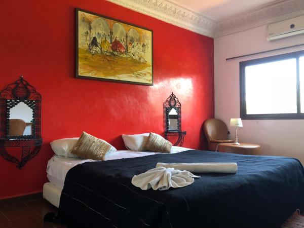 Riad Hamdani : photo 5 de la chambre chambre double - vue sur jardin