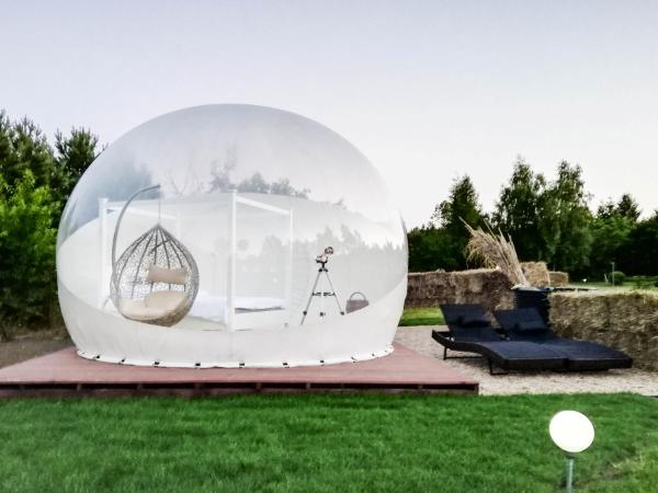 W BAŃCE Glamping : photo 2 de la chambre bitcoin bubble tent