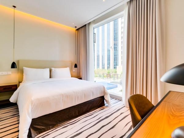 Vida Downtown Residences : photo 1 de la chambre appartement 3 chambres - vue partielle sur burj khalifa