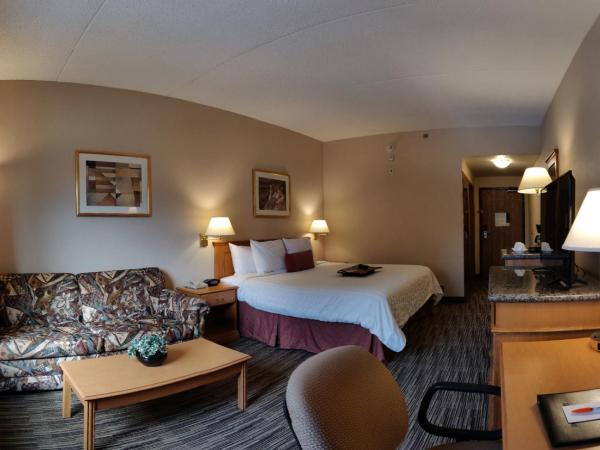 Humphry Inn and Suites : photo 5 de la chambre chambre lit king-size avec bureau