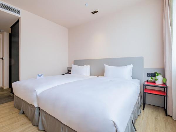 PACE HOTEL Suzhou Guanqian Branch : photo 2 de la chambre chambre lits jumeaux supérieure