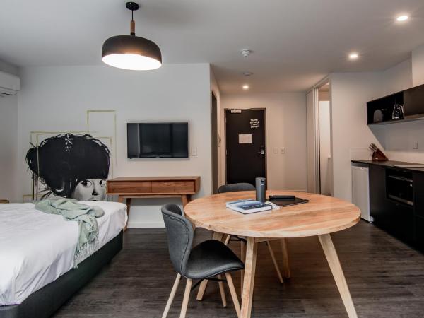 Change Overnight : photo 2 de la chambre studio - accessible aux personnes à mobilité réduite