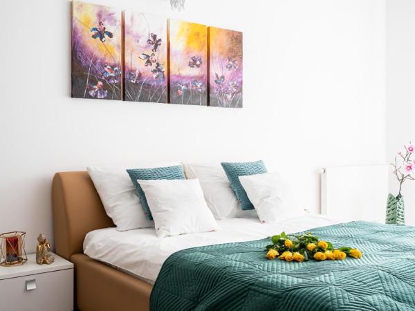 Art Apart River View Wrocław : photo 2 de la chambre studio