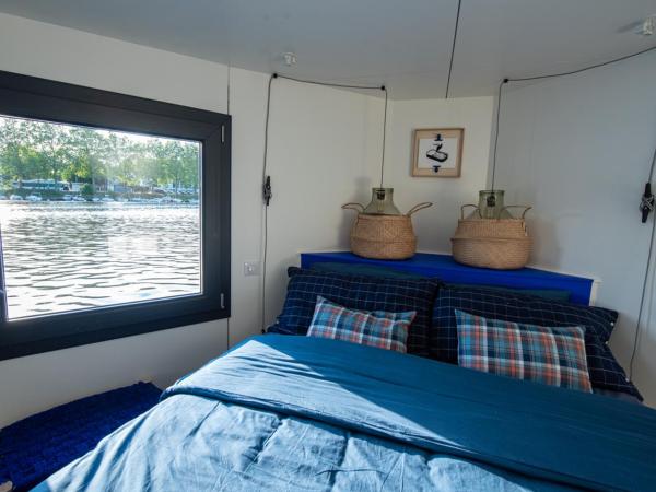 La Rivire House - Pniche Carpe Diem : photo 4 de la chambre cabine de bateau suprieure