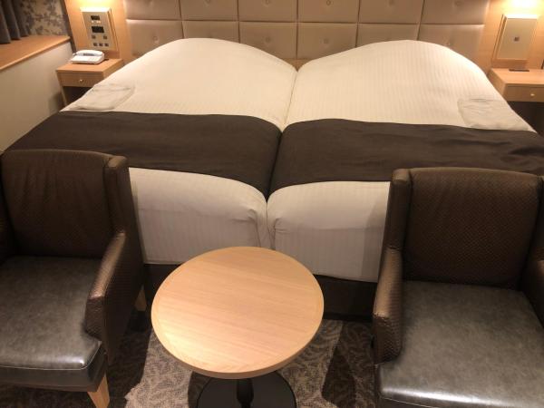 Kobe Luminous Hotel Sannomiya : photo 4 de la chambre chambre lits jumeaux supérieure - non-fumeurs