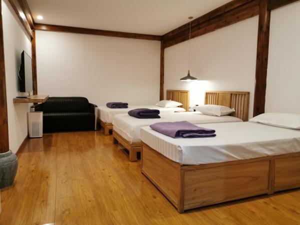 Beijing Downtown Travelotel : photo 7 de la chambre chambre triple de luxe (sans fenêtre)