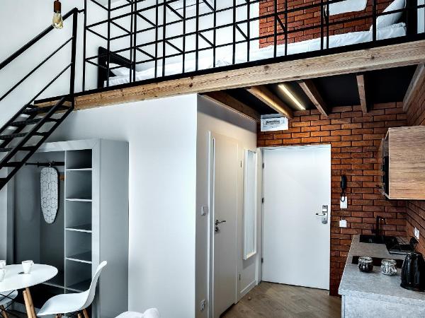 Apartamenty Nowa Kamienica Częstochowa Centrum Szymanowskiego 22A : photo 2 de la chambre appartement en duplex