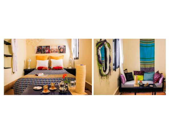 Riad Lunetoile : photo 1 de la chambre chambre double standard avec salle de bains commune