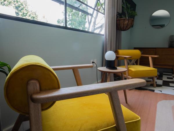 Casa Ixaya by Barrio México : photo 8 de la chambre chambre quadruple - vue sur jardin