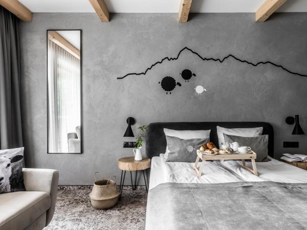 Biała Owca : photo 5 de la chambre chambre familiale avec terrasse - vue sur montagne