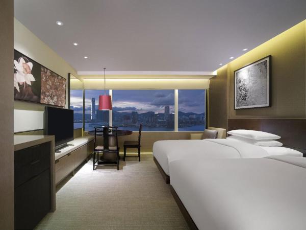 Grand Hyatt Hong Kong : photo 1 de la chambre chambre lits jumeaux - vue sur port