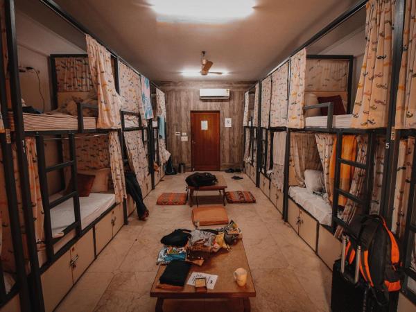 Moustache Delhi : photo 2 de la chambre lit dans un dortoir mixte de 16 lits 