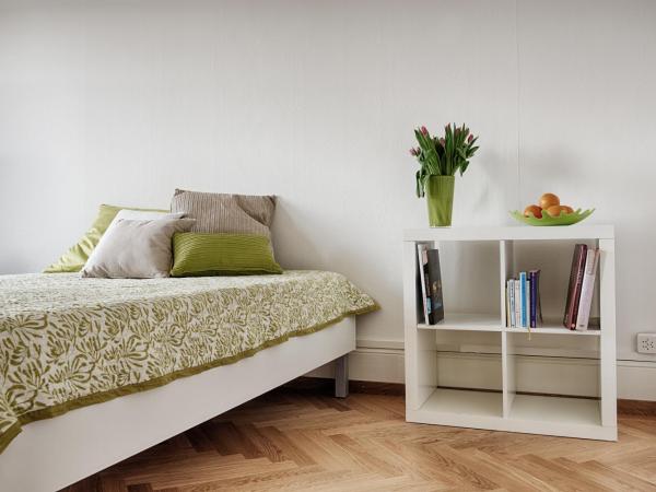 Am Pavillon, Bed&Kitchen : photo 9 de la chambre chambre double supérieure avec balcon et salle de bains commune