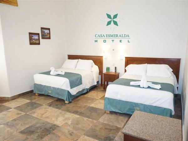 Casa Esmeralda Hotel : photo 6 de la chambre chambre lits jumeaux spacieuse