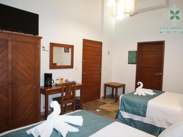 Casa Esmeralda Hotel : photo 6 de la chambre chambre double avec 2 lits doubles
