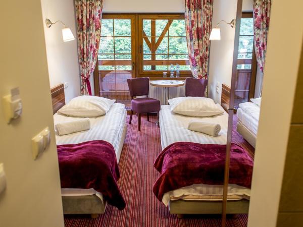 Leśne Patio : photo 7 de la chambre economy twin room with small bathroom