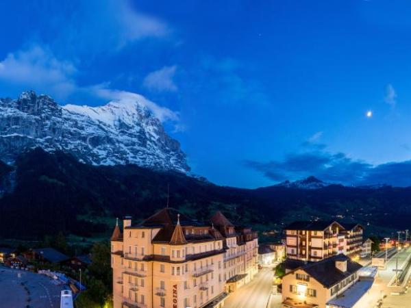 Hotel Kreuz&Post**** Grindelwald : photo 4 de la chambre chambre double supérieure avec balcon - vue sur eiger