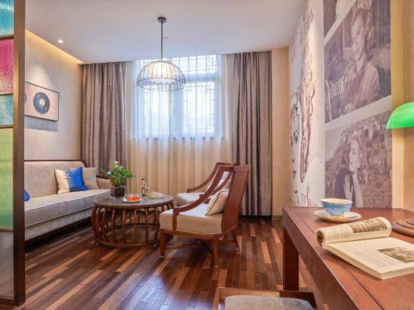 SSAW Boutique Hotel Nanjing Grand Theatre : photo 4 de la chambre chambre lit king-size deluxe