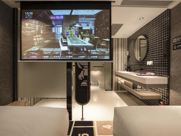 Fenk Attitude Hotel Guangzhou Railway Station : photo 2 de la chambre chambre lits jumeaux