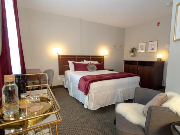 Maison Cartier Montreal : photo 8 de la chambre chambre lit queen-size avec baignoire spa