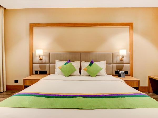 Treebo Radhe Palace : photo 5 de la chambre [sanitized] deluxe double or twin room