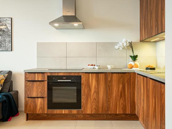 Art Apart River View Wrocław : photo 2 de la chambre appartement avec balcon