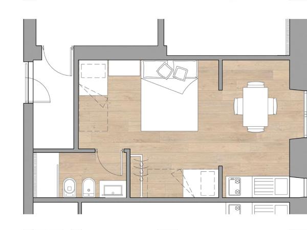 Il Giardino di Elettra - FreeParking : photo 7 de la chambre studio avec balcon