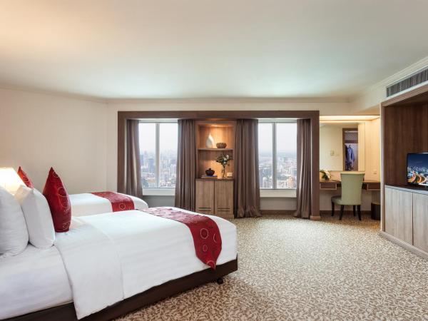 Baiyoke Sky Hotel : photo 3 de la chambre chambre double ou lits jumeaux supérieure