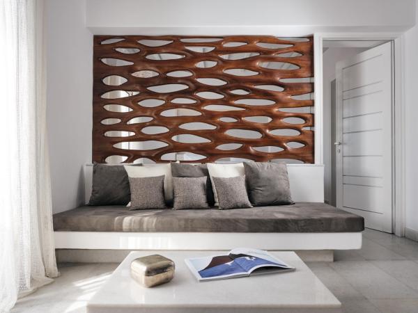 Belvedere Mykonos - Main Hotel - The Leading Hotels of the World : photo 3 de la chambre suite panoramique - vue spectaculaire sur mer