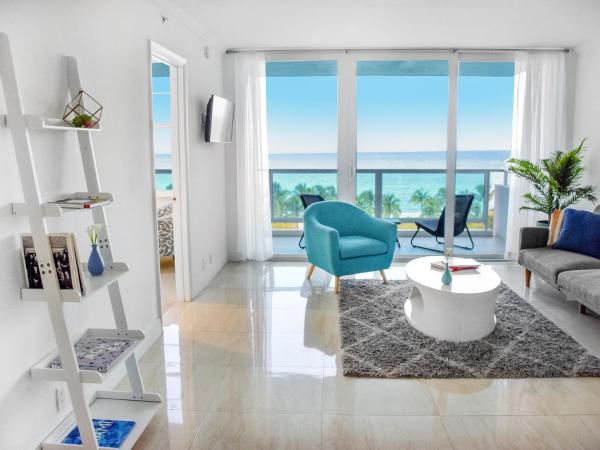 Seacoast Suites on Miami Beach : photo 1 de la chambre suite 2 chambres deluxe avec 2 salles de bains et cuisine - vue sur océan