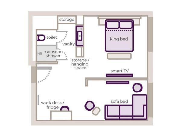 YOTEL Istanbul Airport, City Entrance : photo 5 de la chambre suite junior première classe