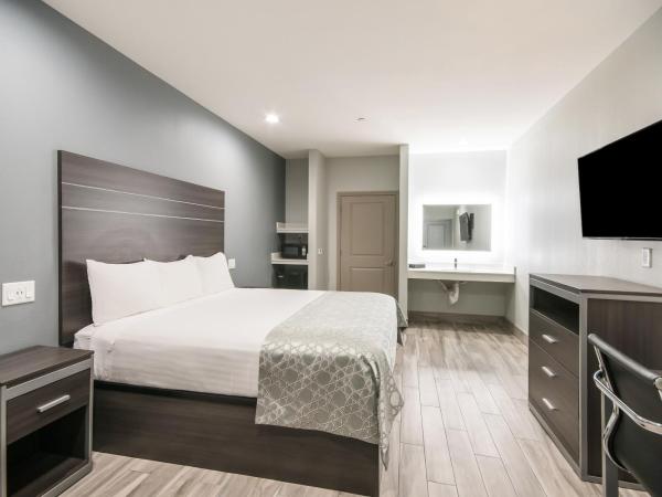 Americas Best Value Inn & Suites Northeast Houston I-610 : photo 4 de la chambre lit king-size