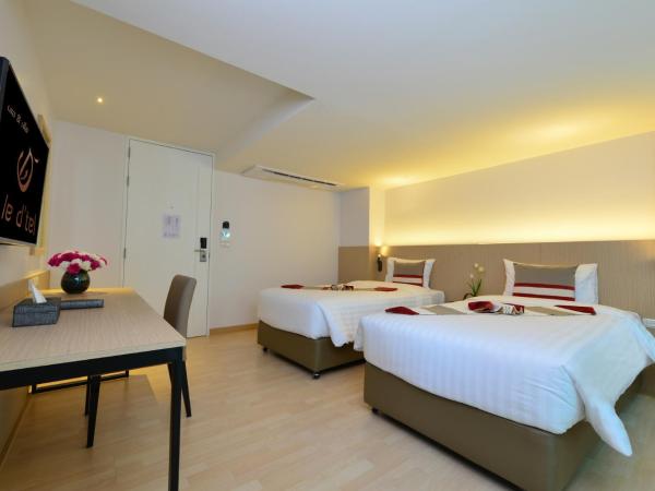 Le D'Tel Bangkok : photo 8 de la chambre chambre double ou lits jumeaux premier