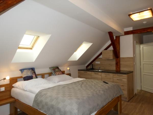 Hotel Garni Villa Areka : photo 7 de la chambre studio lit king-size