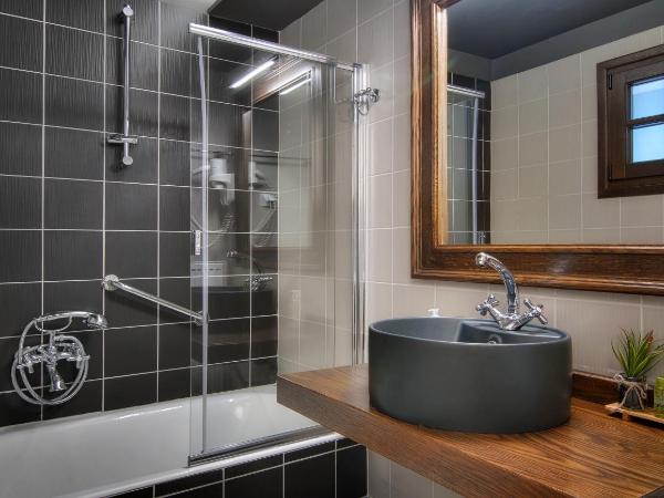 Frontzu Politia : photo 5 de la chambre chambre lits jumeaux avec cheminée