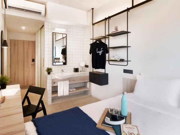 lyf Funan Singapore : photo 4 de la chambre studio avec lit queen-size - unique