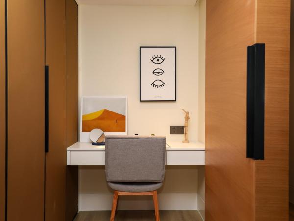 Citadines Gaoke Liangjiang Chongqing : photo 4 de la chambre studio exécutif lits jumeaux