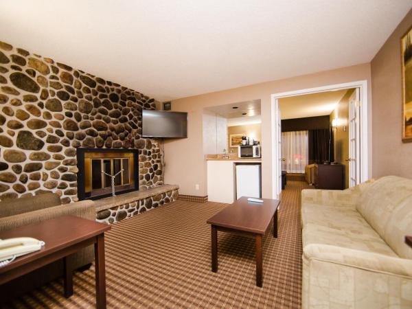 Best Western Plus Ottawa Kanata Hotel and Conference Centre : photo 7 de la chambre suite lit queen-size avec canapé-lit et baignoire spa