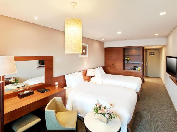 Hotel PJ Myeongdong : photo 2 de la chambre chambre lits jumeaux standard avec terrasse