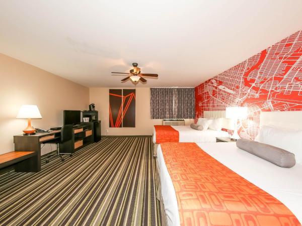 Howard Johnson by Wyndham Winnipeg West : photo 10 de la chambre chambre affaires avec 2 lits queen-size - 2ème Étage/non-fumeurs