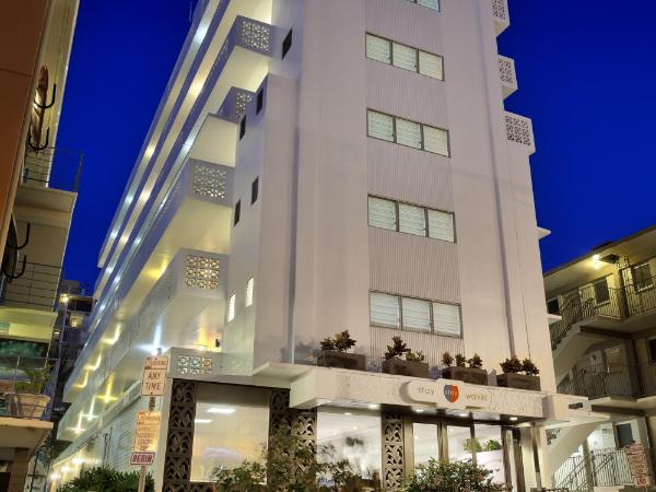 Stay Hotel Waikiki : photo 1 de la chambre chambre lits jumeaux avec 2 lits