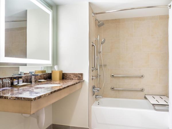 Hyatt Regency Jacksonville Riverfront : photo 3 de la chambre chambre lit king-size avec baignoire accessible aux personnes à mobilité réduite