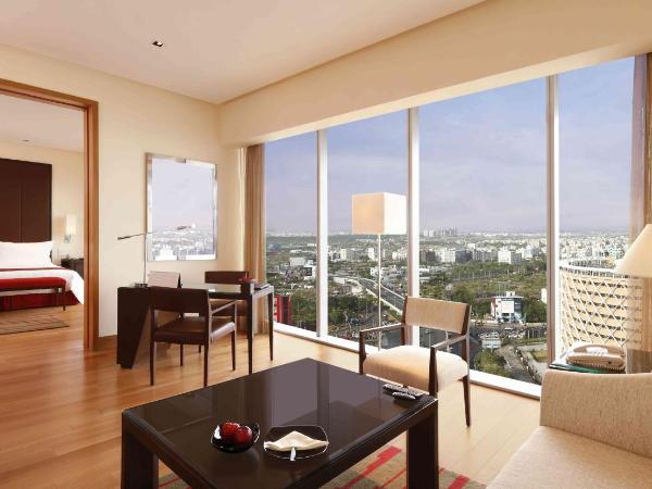Trident Hyderabad : photo 4 de la chambre executive suite with one way airport transfer & club lounge access