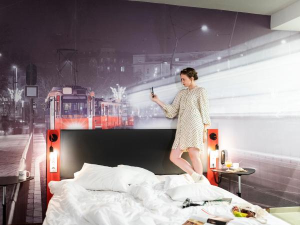 Three Corners Hotel Anna : photo 3 de la chambre chambre double supérieure avec canapé-lit