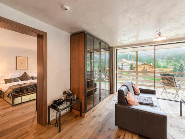 Matterhorn FOCUS Design Hotel : photo 4 de la chambre chambre familiale - vue sur mont cervin